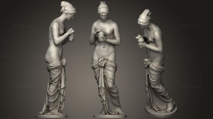 Statues antique and historical (Psyche With The Jar, STKA_1466) 3D models for cnc